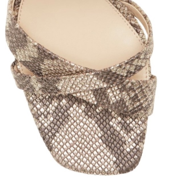 NEW Vince Camuto Snakeskin Heels - Picture 4 of 5